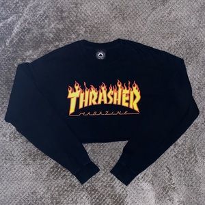 Thrasher Crop Top